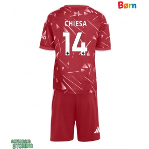 Liverpool Federico Chiesa #14 Replika Babytøj Hjemmebanesæt Børn 2026-27 Kortærmet (+ Korte bukser)